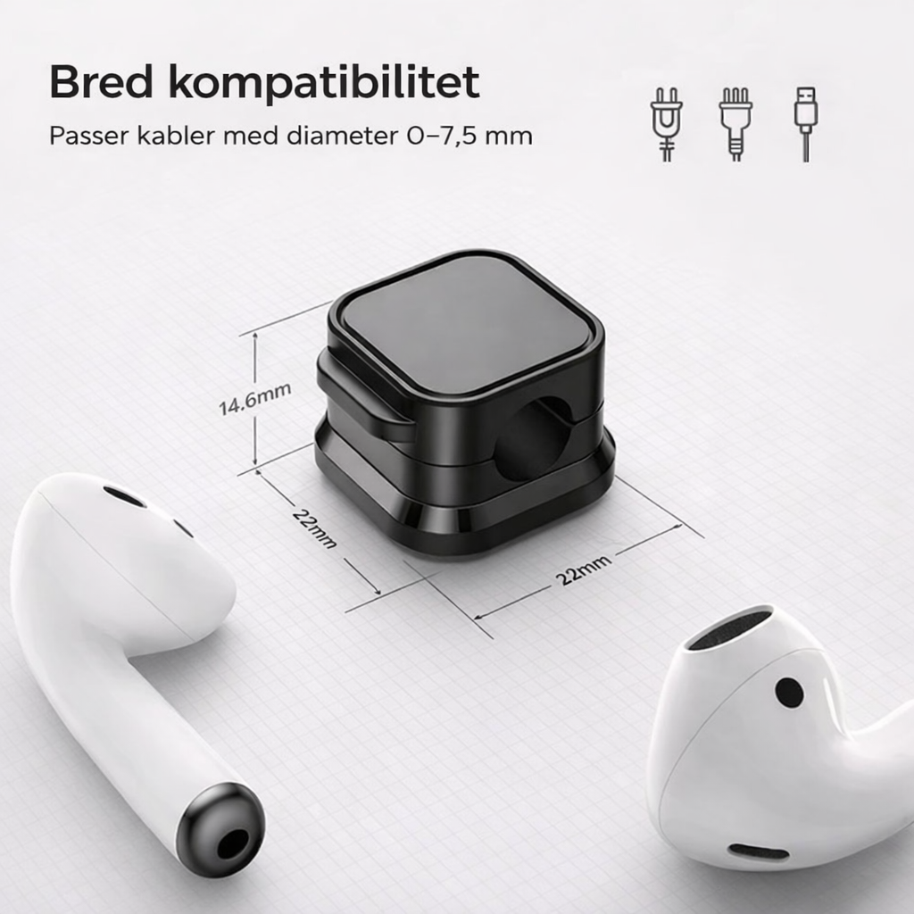 Cable Rest – Slipp kabelkaos for godt